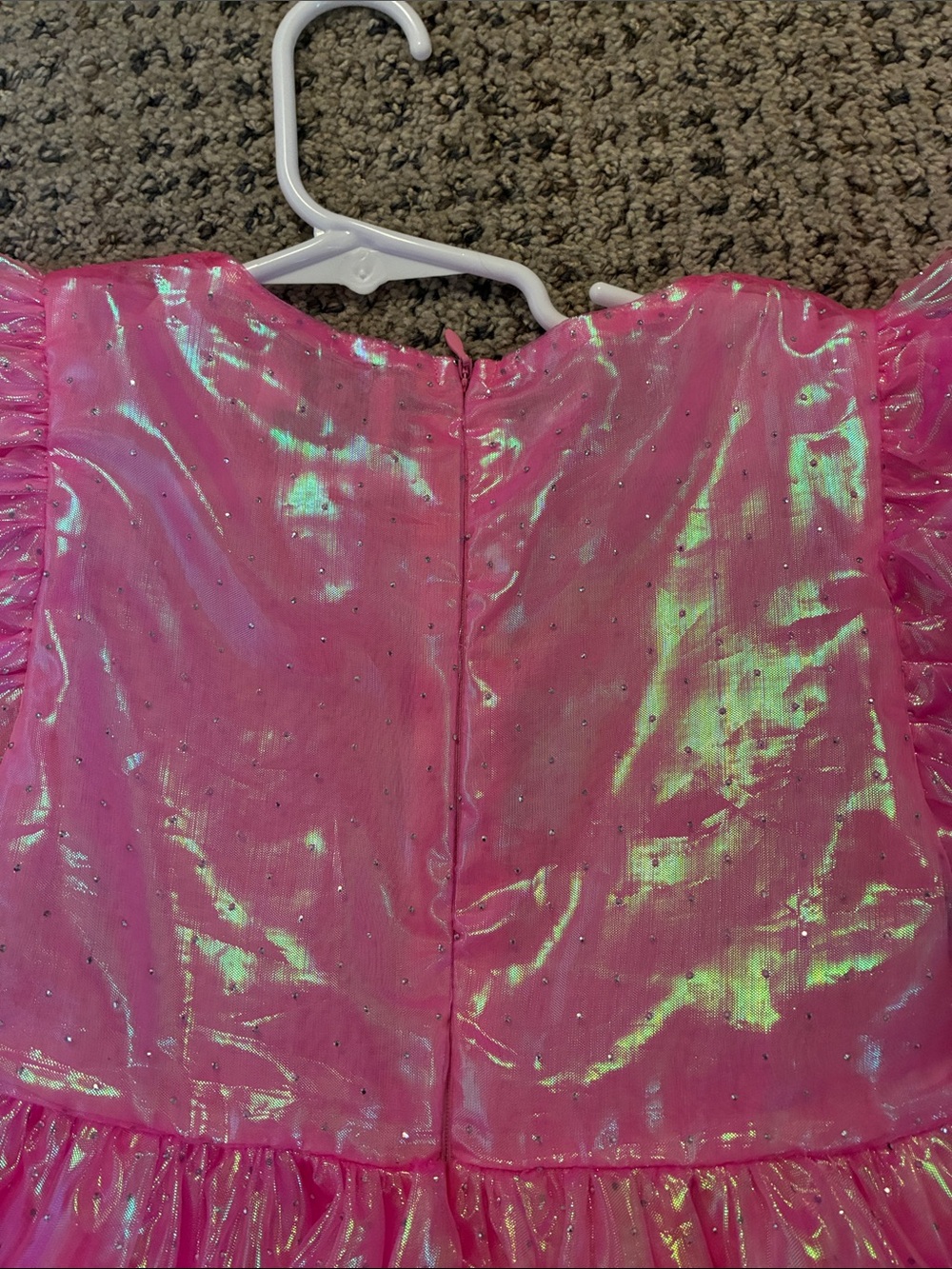 Lola + The Boys pink sequin dress - Picture 5 of 5